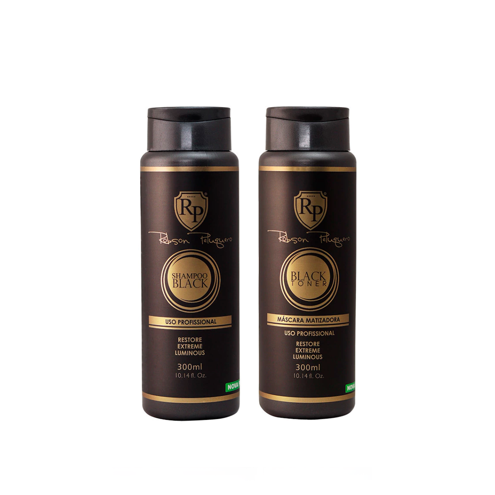 Robson Peluquero Home Care Black / Silver Shampoo 300ml / 10.1 Oz