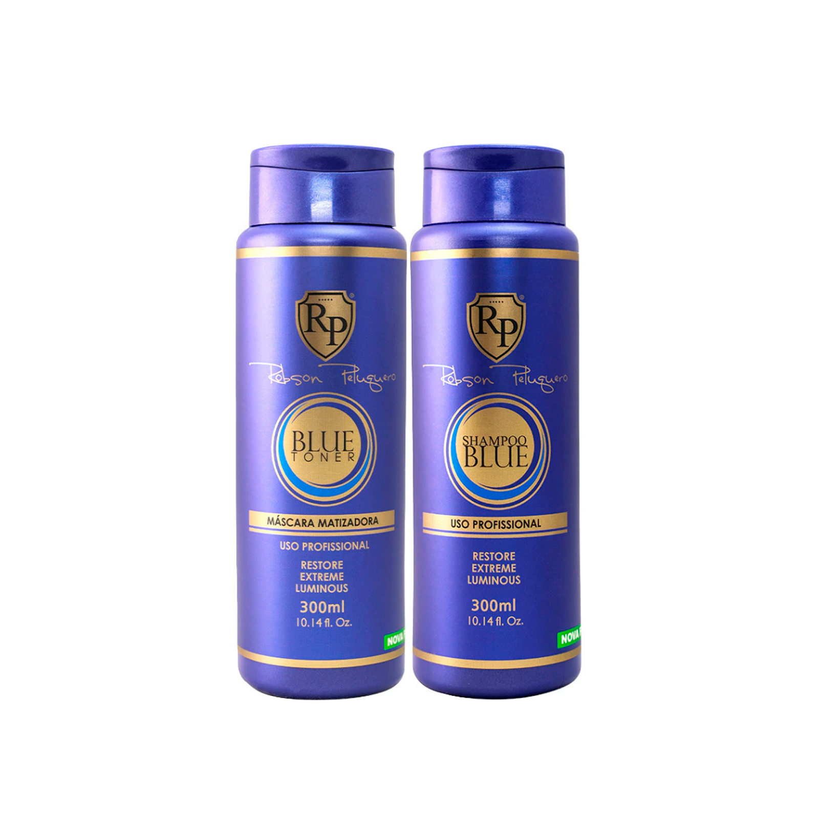 Robson Peluquero Home Care Blue / Platinum Mask 300ml / 10.1 Oz