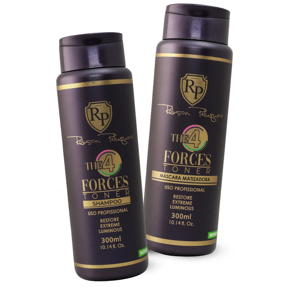 Robson Peluquero Home Care The 4 Forces Toner Kit 2x300ml / 2x 10.1 Oz