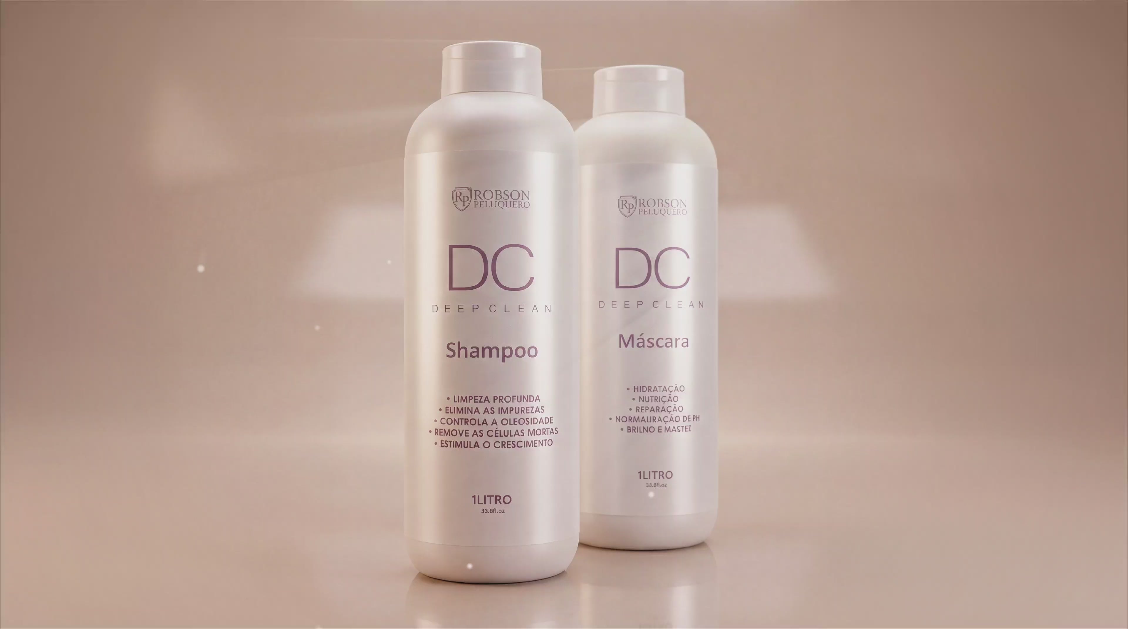 Load video: KIT DEEP CLEAN 1L - Robson Peluquero
