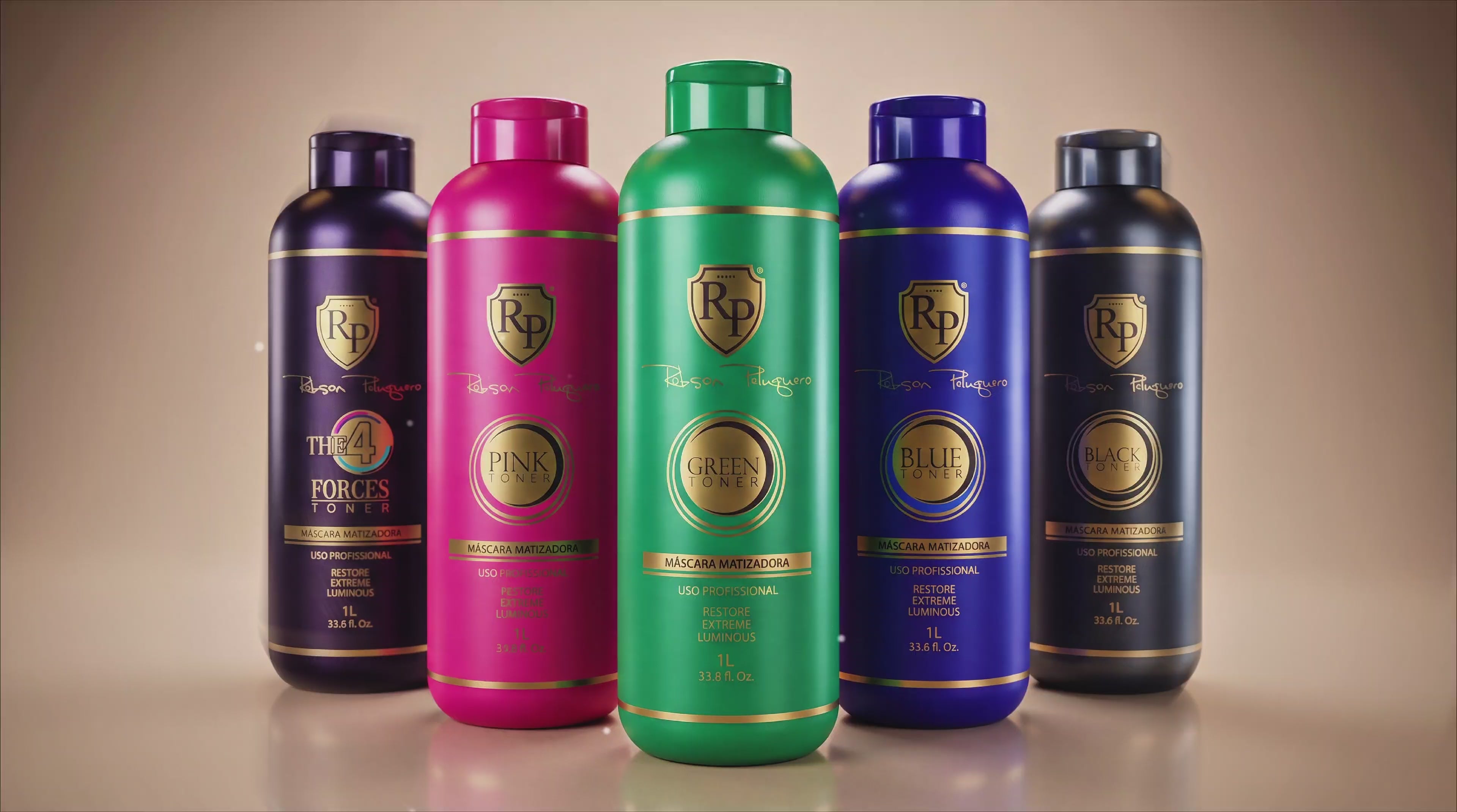 Carica video: Robson Peluquero Mask Green 1 Litre / 32.8 Fl Oz