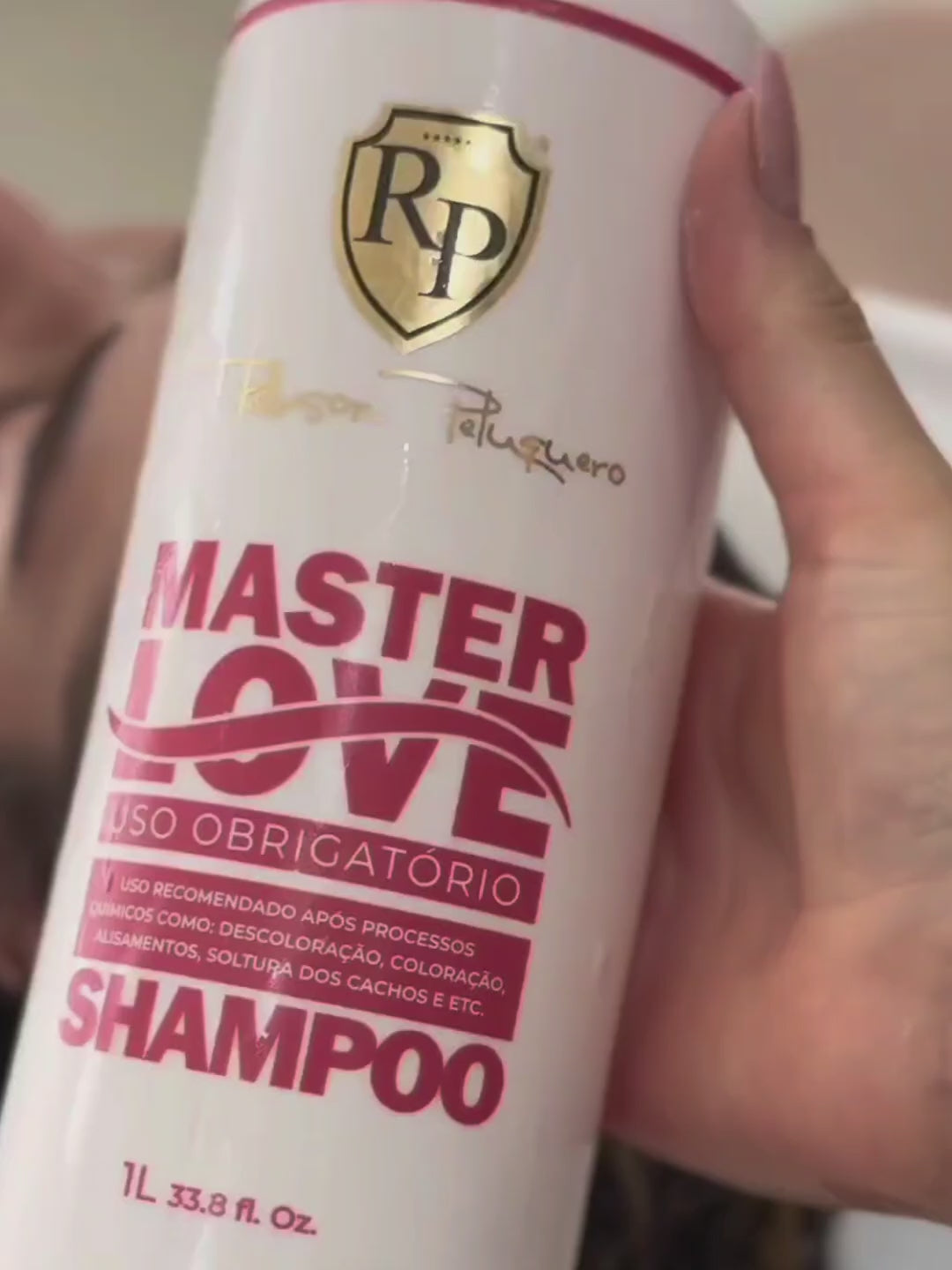 Load video: Shampoo Master Love 1L